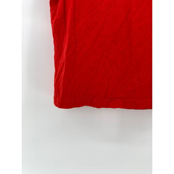 & OTHER STORIES Women's Red Oversized Boxy Crewneck Short Sleeve T-Shirt SZ S - Picture 7 of 9